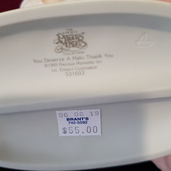 Vintage 1995 Precious Moments "You Deserve a Halo" - Picture 7 of 7
